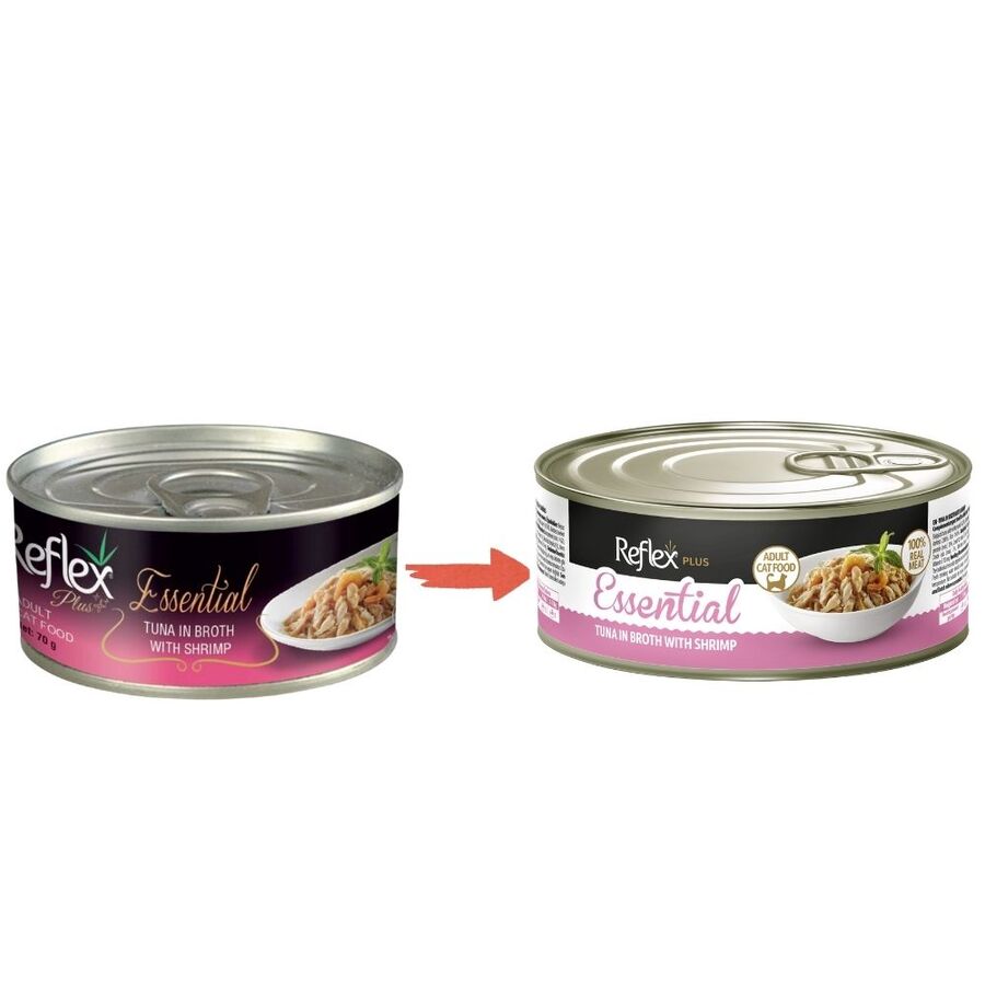 Reflex Plus Ton Balığı ve Karidesli Kedi Yaş Mama Konservesi 70gr