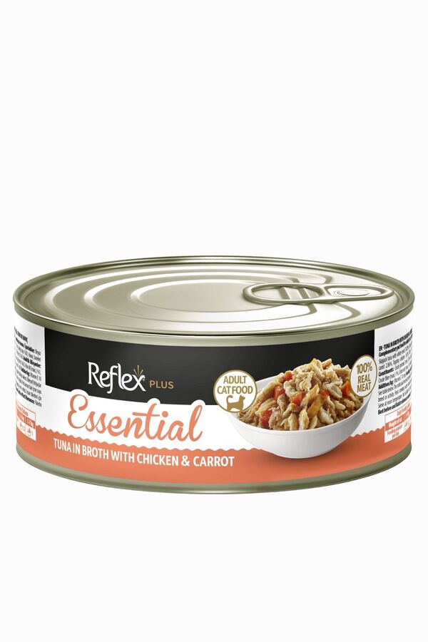 Reflex Plus Ton Balığı Tavuk ve Havuçlu Kedi Konservesi 70gr