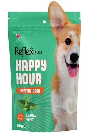 REFLEX - Reflex Happy Hour Ağız ve Diş Sağlığı İçin Köpek Ödül Maması 60gr
