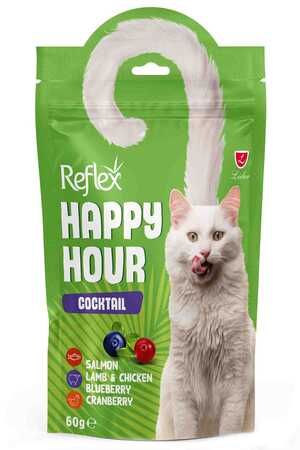 REFLEX - Reflex Happy Hour Kokteyl Kedi Ödül Maması 60gr REFLEX - Reflex Happy Hour Kokteyl Kedi Ödül Maması 60gr