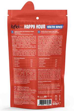 Reflex Happy Hour Sağlıklı Kemikler İçin Destekleyici Köpek Ödül Maması 60gr - Thumbnail (1)