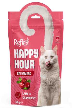 Reflex Happy Hour Sakinleşmeyi Destekleyici Kedi Ödül Maması 60gr - Thumbnail