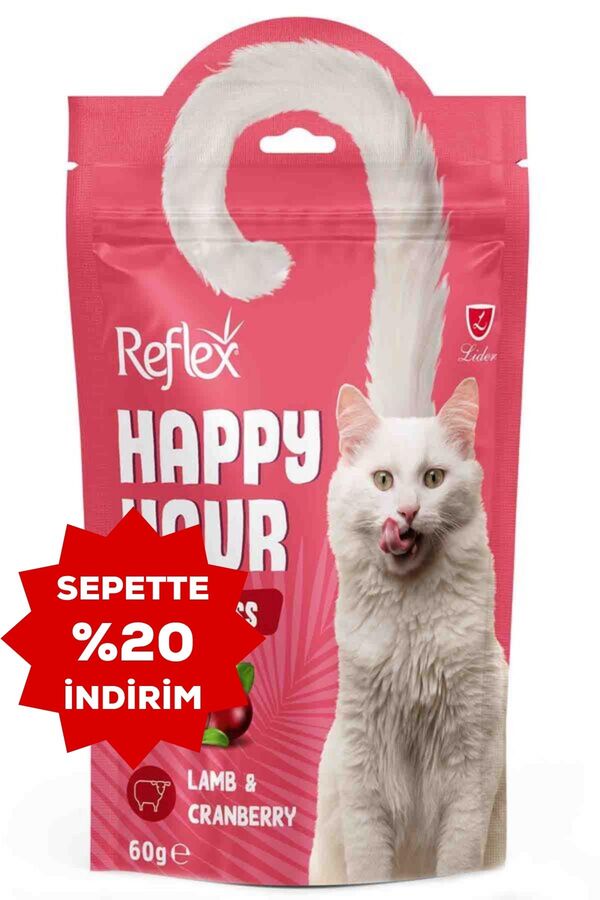 Reflex Happy Hour Sakinleşmeyi Destekleyici Kedi Ödül Maması 60gr