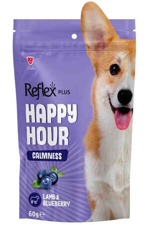 REFLEX - Reflex Happy Hour Sakinleşmeyi Destekleyici Köpek Ödül Maması 60gr