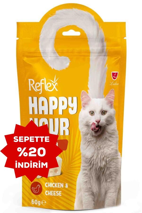 Reflex Happy Hour Seçici Kediler İçin Kedi Ödül Maması 60gr
