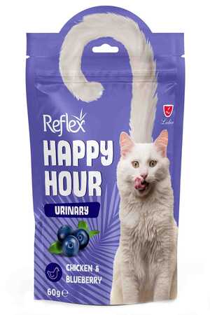 REFLEX - Reflex Happy Hour Üriner Sistem Destekleyici Kedi Ödül Maması 60gr REFLEX - Reflex Happy Hour Üriner Sistem Destekleyici Kedi Ödül Maması 60gr