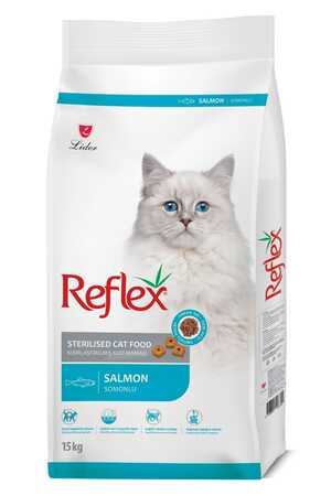 REFLEX - Reflex Somonlu Kısırlaştırılmış Kedi Maması 15kg