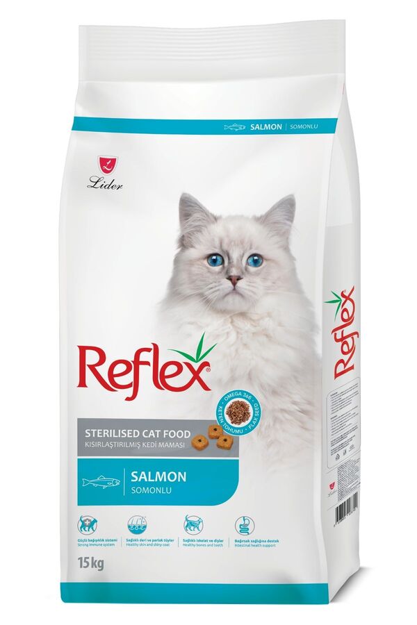 Reflex Somonlu Kısırlaştırılmış Kedi Maması 15kg