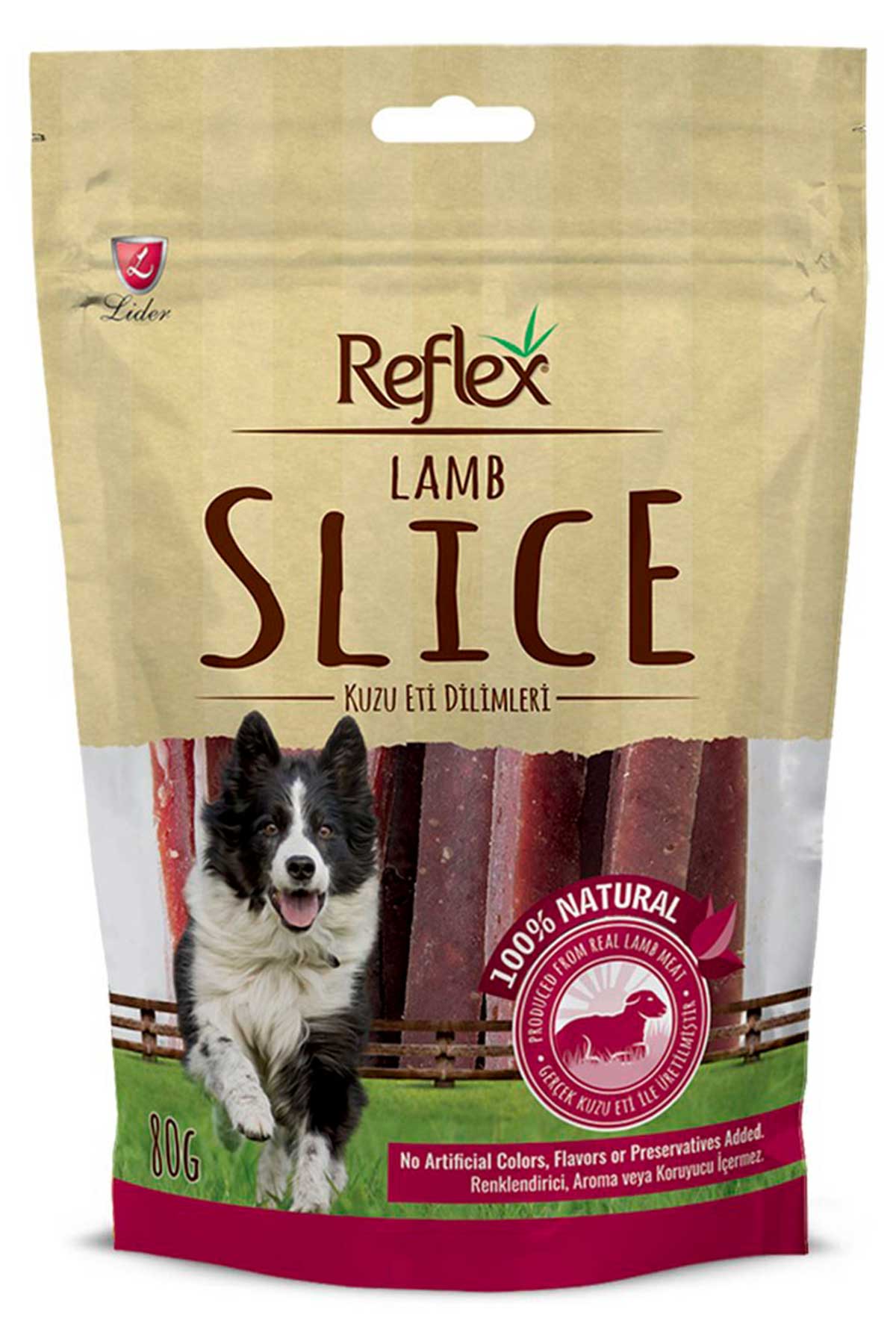 Reflex Kuzu Etli Şerit Şeklinde Köpek Ödül Maması 80gr
