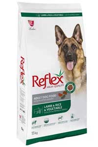 REFLEX - Reflex Kuzu Eti Pirinç ve Sebzeli Yetişkin Köpek Maması 15kg REFLEX - Reflex Kuzu Eti Pirinç ve Sebzeli Yetişkin Köpek Maması 15kg