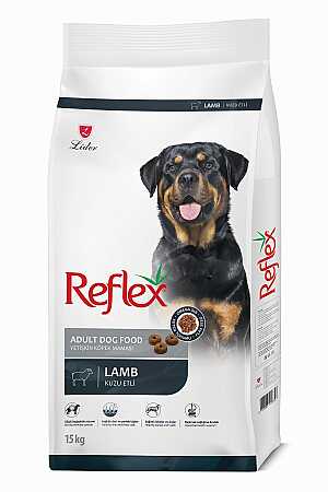 Reflex Kuzu Etli Yetişkin Köpek Maması 15kg