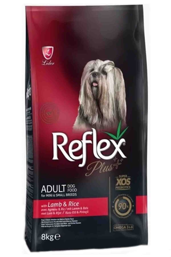 Reflex Plus Kuzu Etli Pirinçli Küçük Irk Köpek Maması 8kg - 2