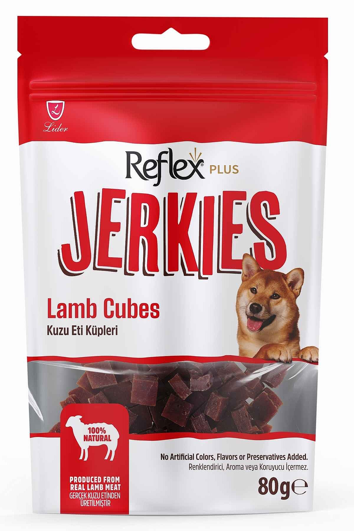 Reflex Kuzu Etli Küp Köpek Ödülü 80gr