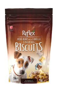 REFLEX - Reflex Mini Bones Kemik Şekilli Köpek Ödül Bisküvisi 350 Gr