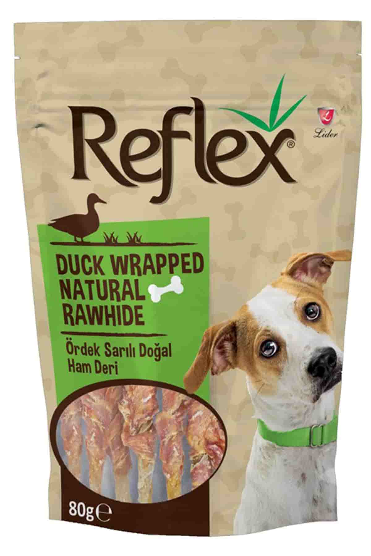 Reflex Ördek Etli Naturel Köpek Ödül Kemiği 80 Gr