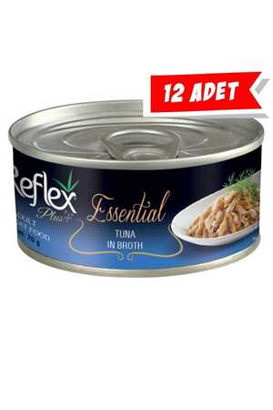 Reflex Plus Atlantik Ton Balıklı Kedi Konservesi 70gr (12 Adet)