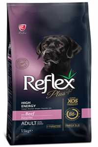 -DELIST-Reflex Plus Dana Etli Yüksek Aktiviteli Köpek Maması 15kg