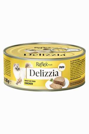 REFLEX - Reflex Plus Delizzia Kıyılmış Tavuklu Pate Yetişkin Kedi Konservesi 85gr