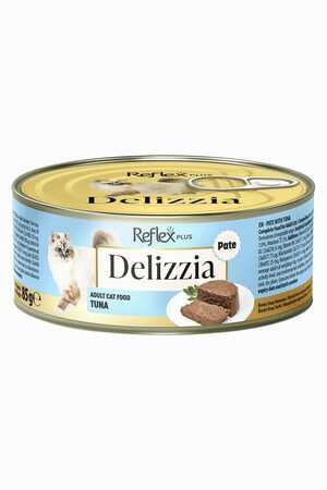 REFLEX - Reflex Plus Delizzia Kıyılmış Ton Balıklı Pate Yetişkin Kedi Konservesi 85gr