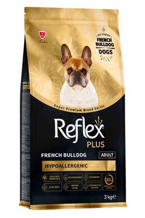 REFLEX - Reflex Plus French Bulldog Yetişkin Köpek Maması 3kg