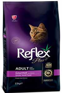 Reflex Plus Gourmet Tavuklu Renkli Taneli Yetişkin Kedi Maması 15kg - Thumbnail