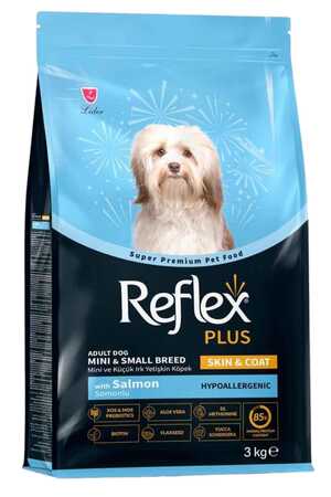 REFLEX - Reflex Plus Hipoalerjenik Deri ve Tüy Sağlığı için Somonlu Küçük Irk Yetişkin Köpek Maması 3kg REFLEX - Reflex Plus Hipoalerjenik Deri ve Tüy Sağlığı için Somonlu Küçük Irk Yetişkin Köpek Maması 3kg