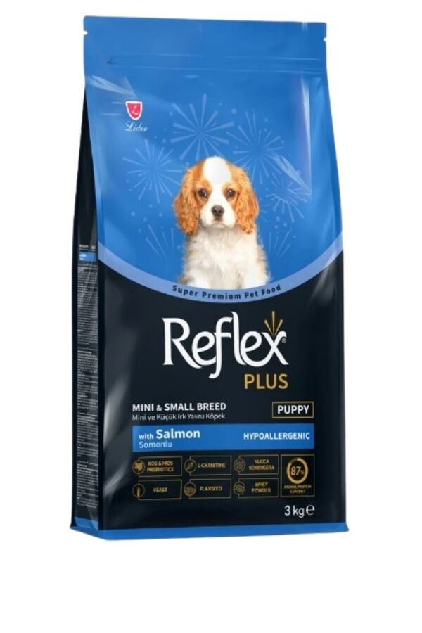 Reflex Plus Hipoalerjenik Somonlu Küçük Irk Yavru Köpek Maması 3kg