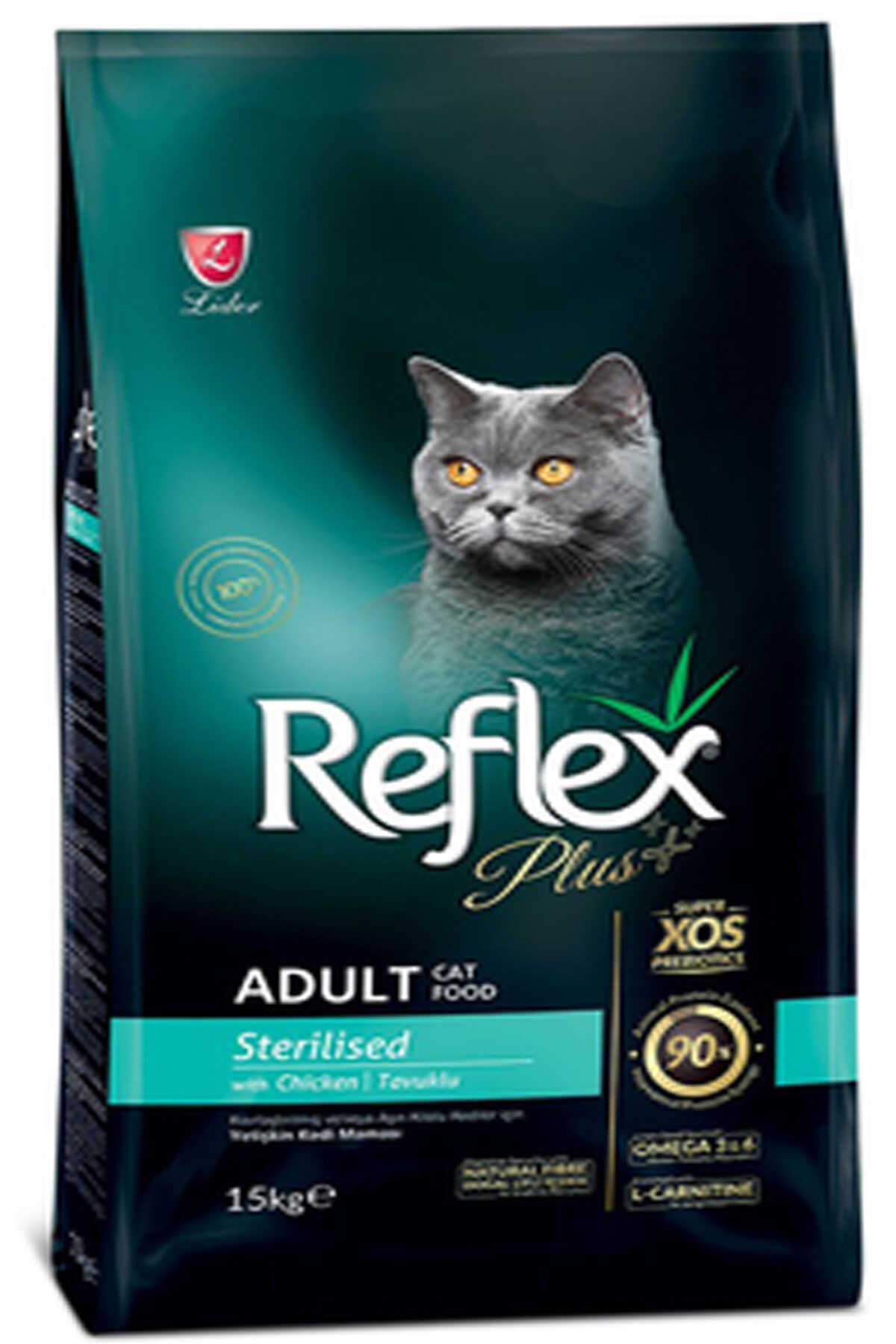 Reflex Plus Tavuklu Kısırlaştırılmış Kedi Maması 15kg Reflex Plus Tavuklu Kısırlaştırılmış Kedi Maması 15kg