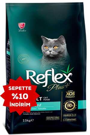 Reflex Plus Kısırlaştırılmış Tavuklu Kedi Maması 15kg - Thumbnail
