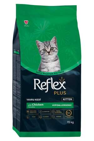 Reflex Plus Kitten Tavuklu Yavru Kedi Maması 15kg - Thumbnail (1)