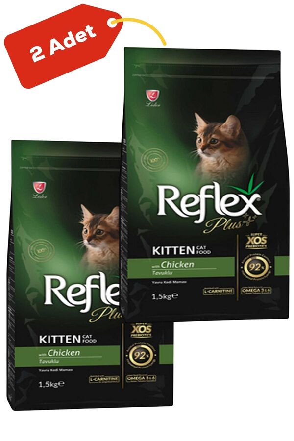 Reflex Plus Kitten Tavuklu Yavru Kedi Maması 2x1,5kg
