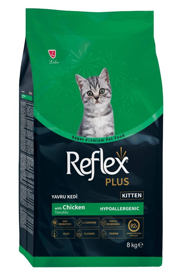 Reflex Plus Kitten Tavuklu Yavru Kedi Maması 8kg