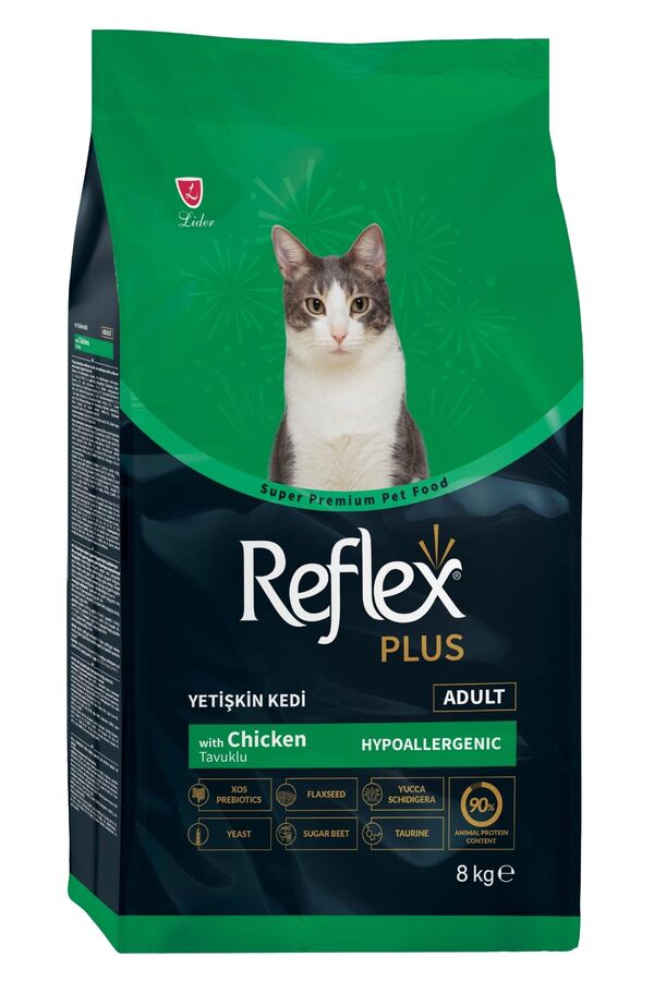 Reflex Plus Tavuklu Yetişkin Kedi Maması 8kg