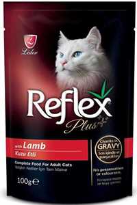 REFLEX - Reflex Plus Kuzu Etli Kedi Konservesi 100gr