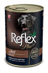 REFLEX - Reflex Plus Dana Etli Yetişkin Köpek Konservesi 400gr
