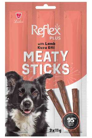 Reflex Plus Kuzulu Çubuk Yetişkin Köpek Ödül Maması 3lü - Thumbnail