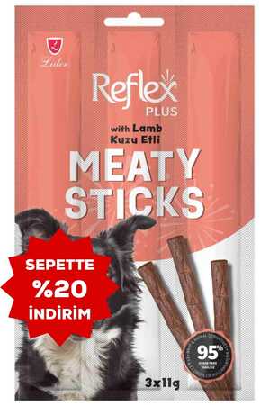 Reflex Plus Kuzulu Çubuk Yetişkin Köpek Ödül Maması 3lü - Thumbnail