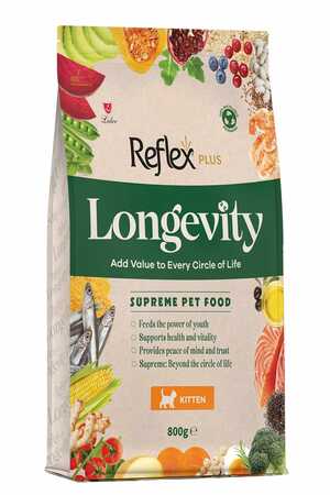 Reflex Plus Longevity Hipoalerjenik Yavru Kedi Maması 800gr