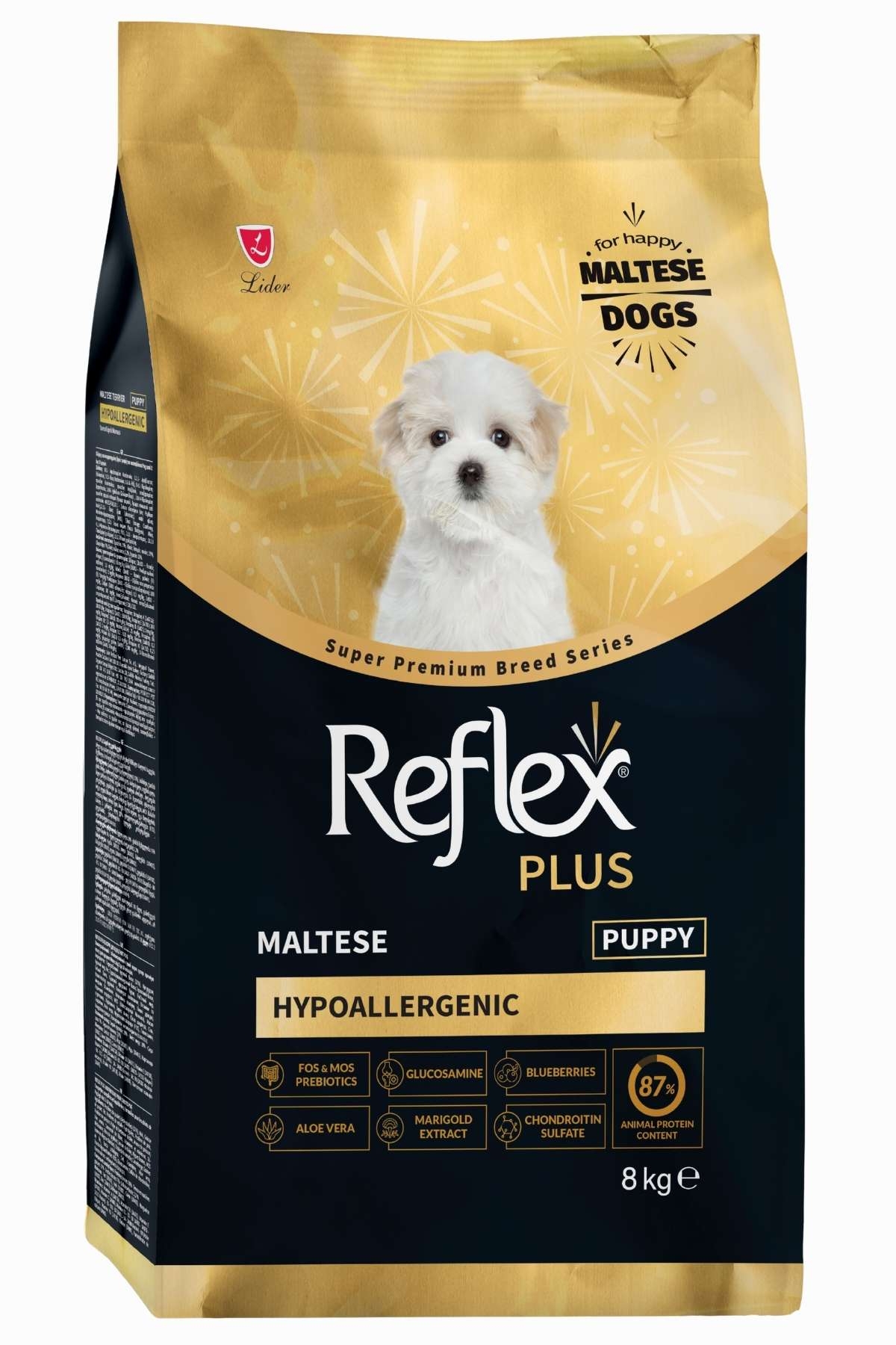 Reflex Plus Maltese Yavru Köpek Maması 8kg