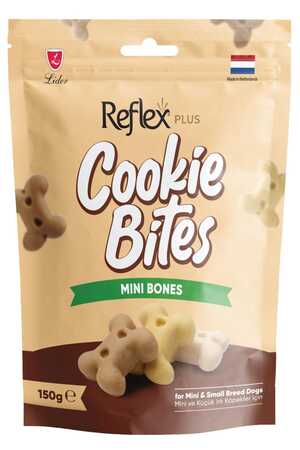 REFLEX - Reflex Plus Mini Bones Mini ve Küçük Irk Yetişkin Köpek Ödül Maması 150gr