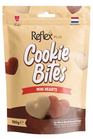 REFLEX - Reflex Plus Mini Hearts Mini ve Küçük Irk Yetişkin Köpek Ödül Maması 150gr