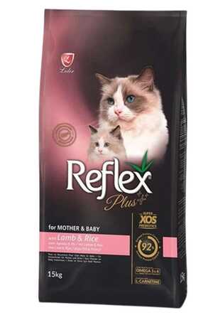 REFLEX - Reflex Plus Mother&Baby Kuzulu Yavru Hamile ve Emziren Kedi Maması 15kg