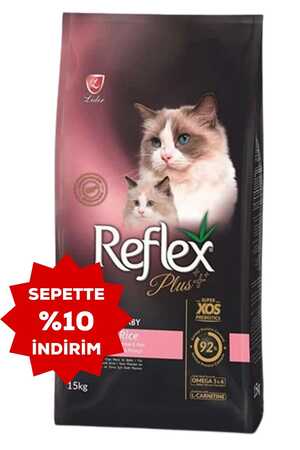 Reflex Plus Mother&Baby Kuzulu Yavru Hamile ve Emziren Kedi Maması 15kg - Thumbnail