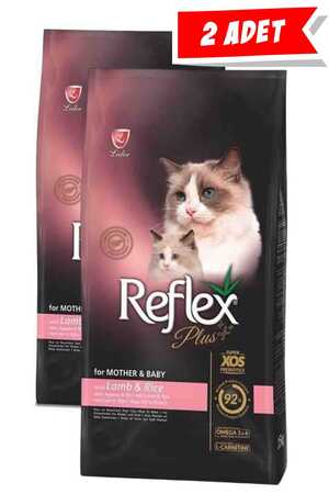REFLEX - Reflex Plus Mother&Baby Kuzulu Yavru Kedi Maması 2x1,5kg