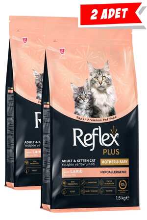 Reflex Plus Mother&Baby Kuzulu Yavru Kedi Maması 2x1,5kg