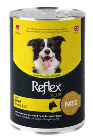 REFLEX - Reflex Plus Pate İçinde Dana Etli Yetişkin Köpek Konservesi 395gr