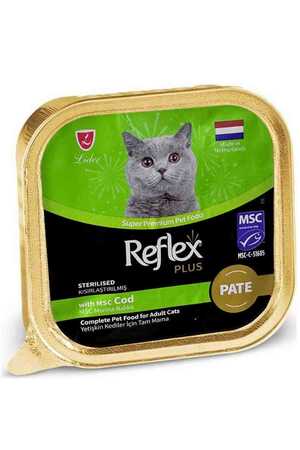 REFLEX - Reflex Plus Pate Morina Balıklı Kısırlaştırılmış Kedi Konservesi 85gr