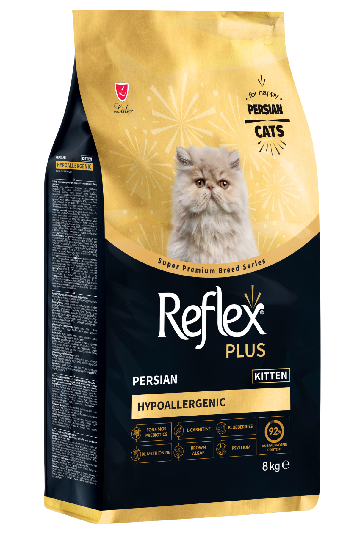 Reflex Plus Persian Yavru Kedi Maması 8kg