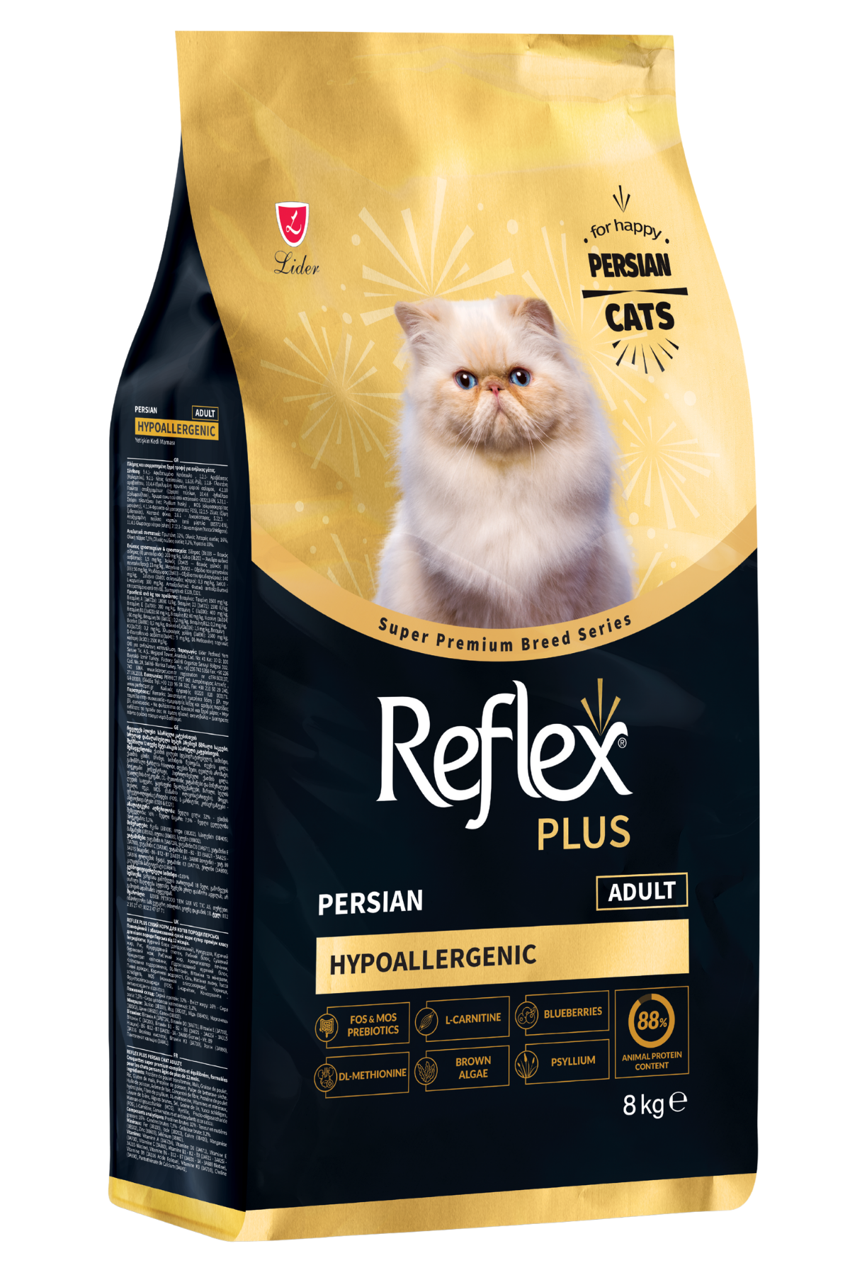 Reflex Plus Persian Yetişkin Kedi Maması 8kg