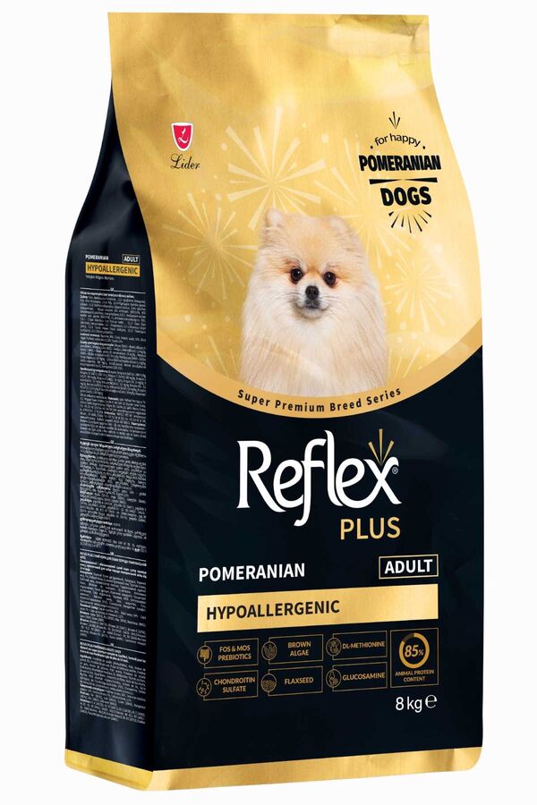 Reflex Plus Pomeranian Yetişkin Köpek Maması 8kg